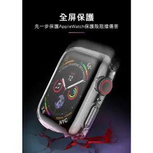 for Apple Watch 7 裸機質感 透明全包覆 TPU軟質 防摔錶殼 (蘋果手錶保護套 保護殼 殼套 錶殼)