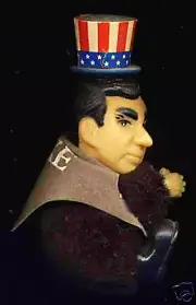 Mike Dukakis - Democratic Presidential Candidate Clip-On Figure (1988)