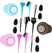 3 Sets Hair Color Mixing Bowls Dyeing Bowl Hair Color Bowls Hair Dye Kit