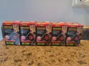 Exo Terra Heat-Glo Infrared Basking Spot Lamp, 75-watt / 120-volt(5 Pack)