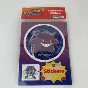VTG New Factory Sealed 1999 Pokémon Nintendo Artbox Sticker Pack Blastoise 90s