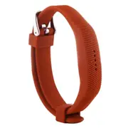 2Pcs For Fitbit Flex 2 Bracelet Watch Oblique Texture Silicone Watchband