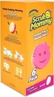 Scrub Daddy Colors Flex Texture Scrubber Sponges, 6 Pack