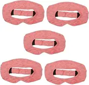 5pcs Vr Goggles Breathable Face Mask Eye Cover Virtual Reality Vr Eye Mask Cover Vr Sweat Band Breathable Elastic Sweat Band Vr Masks Sweat Band Stuff Vr Glasses The Face Polyester