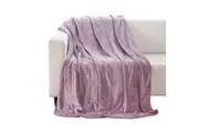 Melange Heated Throw (Berry)