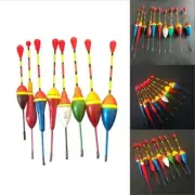 Floats Bobbers Foam Carp Buoy Stick Fishing Tackle Bait Gear Bobbers 10 Pieces