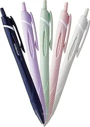 Mitsubishi Pencil HSXN15075N5PM Oil Based Ballpoint Pen Jet Stream Standard Soft Color 5pcs 0.7 Axis Color MIX