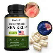Sea Kelp 2000mg Thyroid Support Seaweed/30 to 120 Vegan Capsules