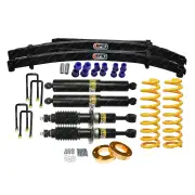 4" + 2" Lift Kit Webco Shocks King Coil EFS Leaf for Mitsubishi Triton ML MN