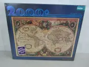 Old World Map 2000 Piece Jigsaw Puzzle By Buffalo Games-New & Factory Sealed
