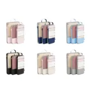 3 Pieces Compression Storage Bundle for Organizing Clothing Comforter