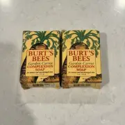 2 Burt’s Bees Garden Carrot Complexion Soap Large 4 Oz Bar Hardtofind Free Ship!