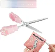 Children Safety Scissors | Cat-Paw Shaped Craft Scissors With,Handed Small School Scissors For Toddler Students Teachers Classroom Children, Craft Supplies