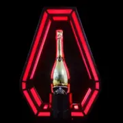 Liquor Bottle Display Shelf, Glowing Wine Bottle Display, Liquor Bottle Display