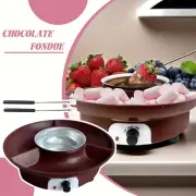 Cheese Fondue Brown Black Electric Fondue Maker Chocolate Fondue Kit for Partie