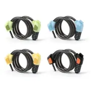 Bike Lock for Bike Bicycles Lock Cable 5Digits Resettable Combination Cable Lock