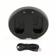Dual Channel Battery Charger For SONY NP-FW50 NEX 7 5 5T 5N 3 A5000 A6300 A7 A7R