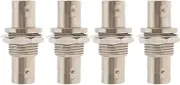 SING F LTD 4 Pcs BNC Female to Female Panel Mount Coax Adapter BNC Coupler for CCTV Security Camera System Extension Cable WiFi Radios