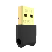 Bluetooth 5.3 USB Adapter for Desktop PC, Plug & Play Mini Dongle Receiver & ...