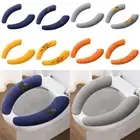 Soft Toilet Seat Cover Universal WC Paste Sticker Four Seasons