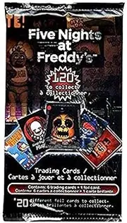MVS WHOLESALE Huge 30 x Pack of FIVE NIGHTS AT FREDDY'S Trading Cards, Collectors item