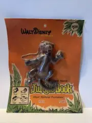 New Vintage 1966 Disney Jungle Book BAGEERA Oily Jiggler Rubber