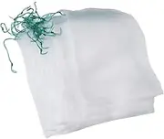 Totority 50Pcs Fruit Netting Bags Durable Nylon Plant Protection Bags for Garden Lightweight Netting Bags for Grapes Tomatoes Vegetables for Insect Bird Defense