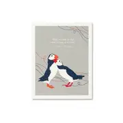 Positively Green Anniversary Card - Shall We Stick By...
