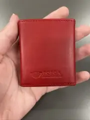 Nappa Vitello Scarlet By BOSCA