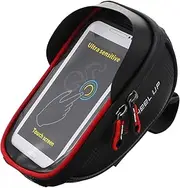 TOYANDONA 1Pc Tube Bag for Bike Frame Cycling Storage Pouch with Touchscreen for Outdoor Riding Durable and Convenient Accessory
