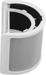 CORHAD Handheld Mic Windscreen Shield U-shaped Filter Cover for Recording Podcasting Streaming Metal Mesh Foam Noise Reduction Microphone Accessory