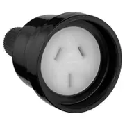 HPM 10 Amp 3 Pin Extension Cord Socket