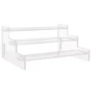 3-layer Doll Toy Storage Rack Acrylic Perfume Stand Storage Container Home