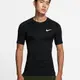 NIKE系列-NP TOP SS TIGHT 男款黑色短袖訓練上衣-NO.BV5632010