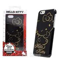 在飛比找PChome24h購物優惠-日本限定SANRIO【俏皮Kitty】iphone6硬式手機