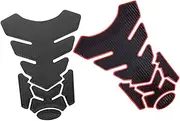 2pcs Motorcycle Stickers Motorcycle Decals Motorcycle Accessories Gas Tank Sticker Motor Protection Sticker Gas Tank Side Covers Motorcycle Decor Three-Dimensional Soft Glue