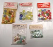 Vitro Cat Eyes Alox Agates Mr Peanut Ralston VTG Marbles Lot Advertising Promo
