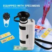 Kids Biological Microscope Experimental Kit Homeschool Science Educational FanSo