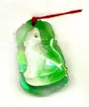 natural JADE PENDANT, hand carved Jade Necklace