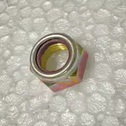 HEX NUT WITH NYLON INSERT 1 Pc. FITS FOR ROYAL ENFIELD #140769 - HKT-AU