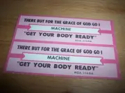 2 Machine There But For The Grace / Get Your Booty Ready Jukebox Title Strip