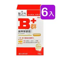 在飛比找PChome24h購物優惠-【台塑生醫】醫之方 緩釋B群雙層錠 70粒裝 (6入)