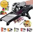 Mandoline Slicer for Kitchen Adjustable Stainless Steel Food Vegetable Potato