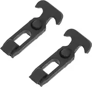 Uonlytech 2 Pcs Rubber Flexible Draw Latch T Handle Toolbox Buckle Vibration Absorbing Design for Secure Closure Coolers and Toolboxes Easy Installation and Corrosion Resistant