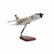 NEW Vought F-8 Crusader Large Mahogany Model