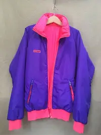 在飛比找Yahoo!奇摩拍賣優惠-VTG Columbia nylon jacket 雙面尼龍