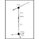 立昇樂器 YHY MK-120P 麥克風架 直斜兩用架 銀色 台灣製造