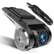 USB Car DVR Camera Video Recorder, Loop Recording ADAS, Dash Cam, with 32GB S...