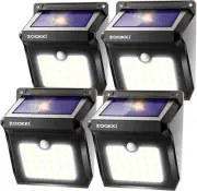 Solar Outdoor Lights -120° Illumination Solar Motion Sensor Lights Outdoor