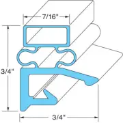 Gasket Door for Vulcan Hart 280984-00010